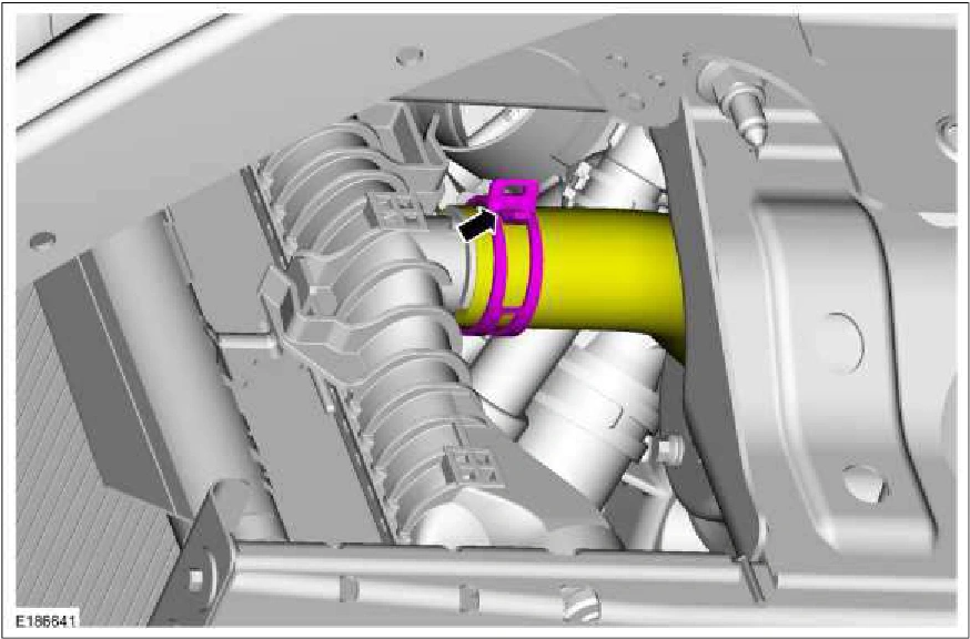 303-01C Engine Cooling - 5.0L — original illustration 1, reference 619