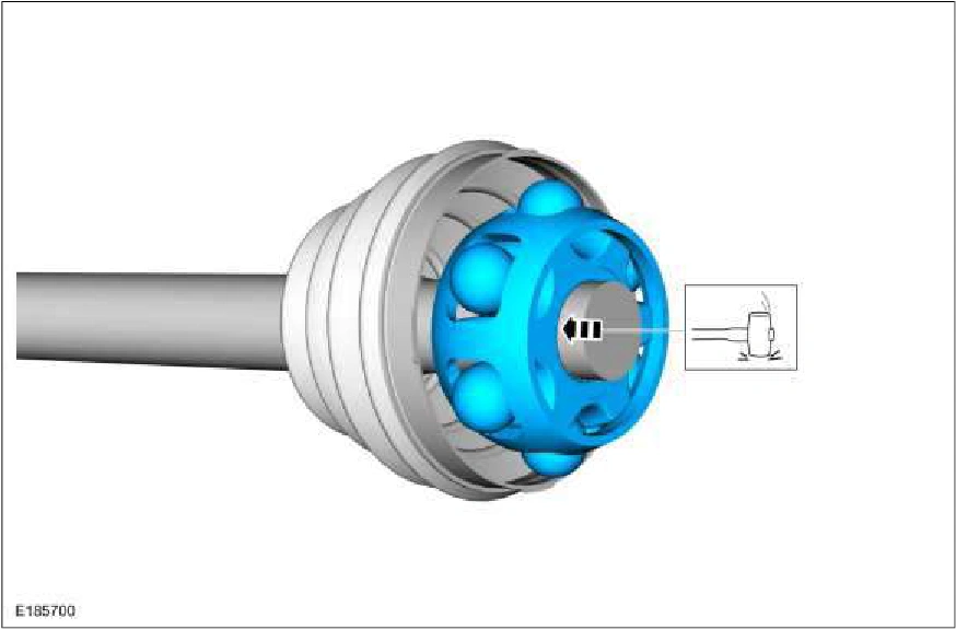 Inner Constant Velocity (CV) Joint Boot — original illustration 2, reference 2768