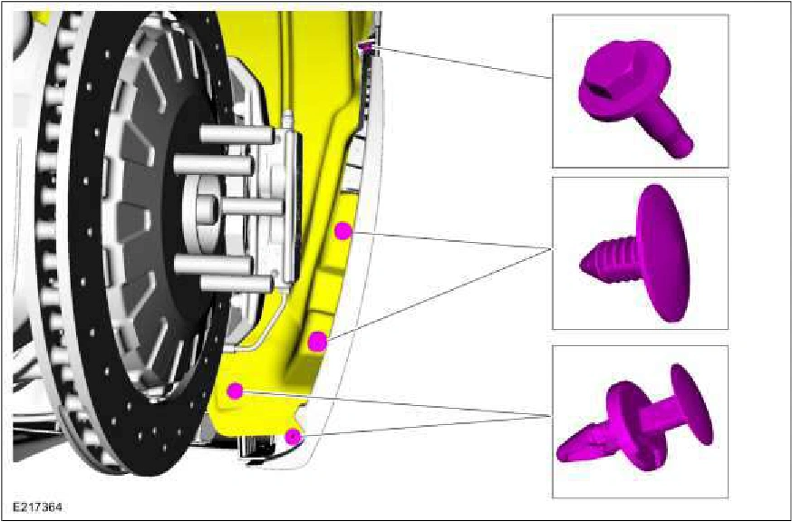 Rear Bumper Cover - Vehicles With: SVT Performance Package — original illustration 1, reference 1688