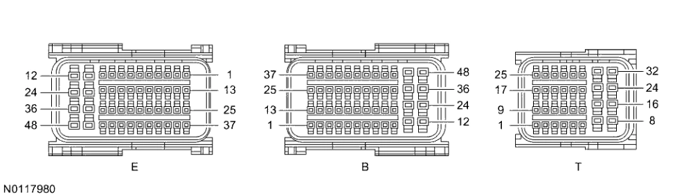 2.0L 4V Automatic EcoSport — reference values — original illustration 1, reference 5375