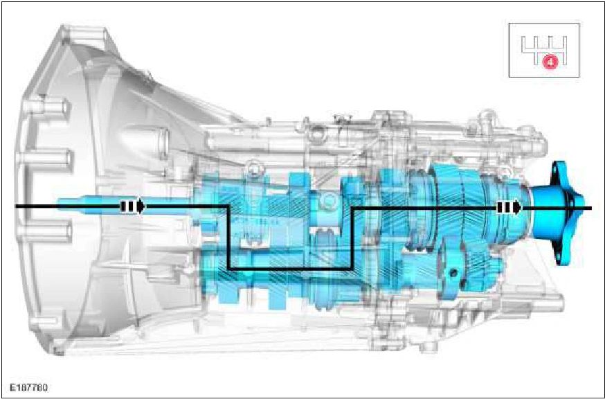 308-03A Manual Transmission - 6-Speed Manual Transmission -MT82 — original illustration 1, reference 3039