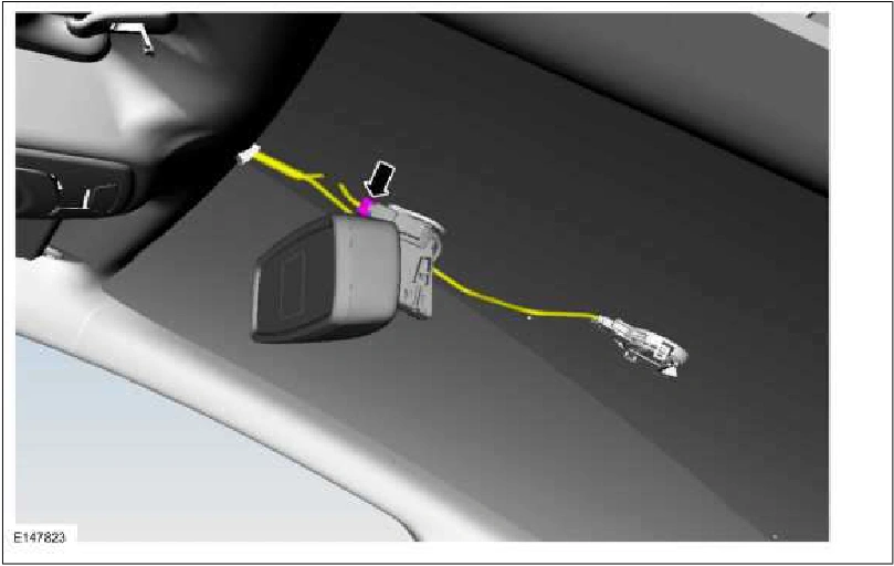 Interior Rear View Mirror — original illustration 2, reference 969