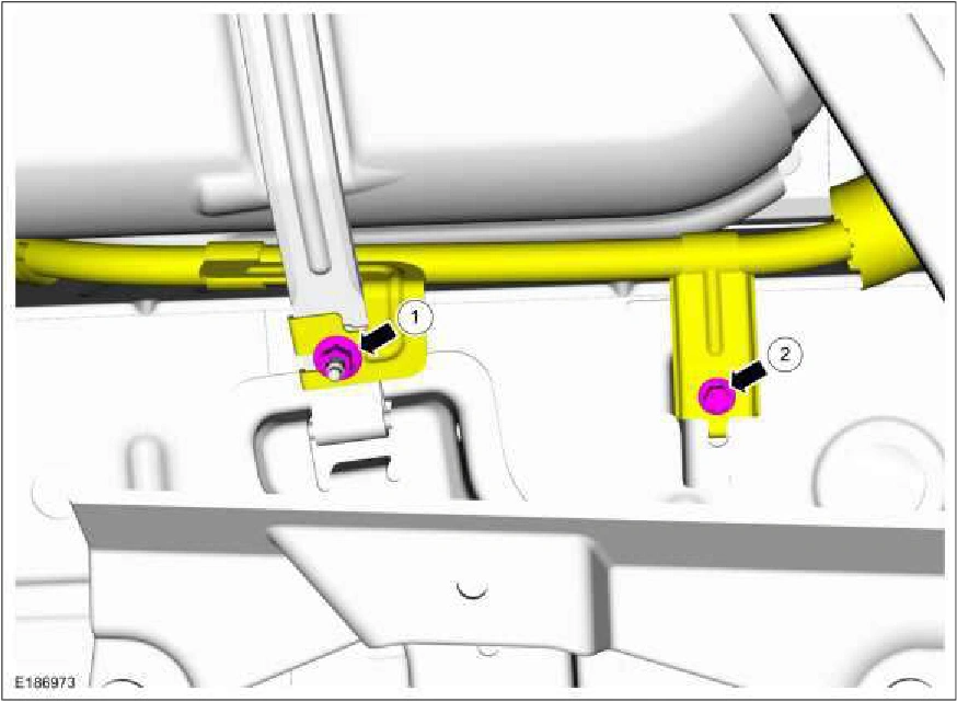 Parking Brake Cable RH - Vehicles With: SVT Performance Package — original illustration 2, reference 2892