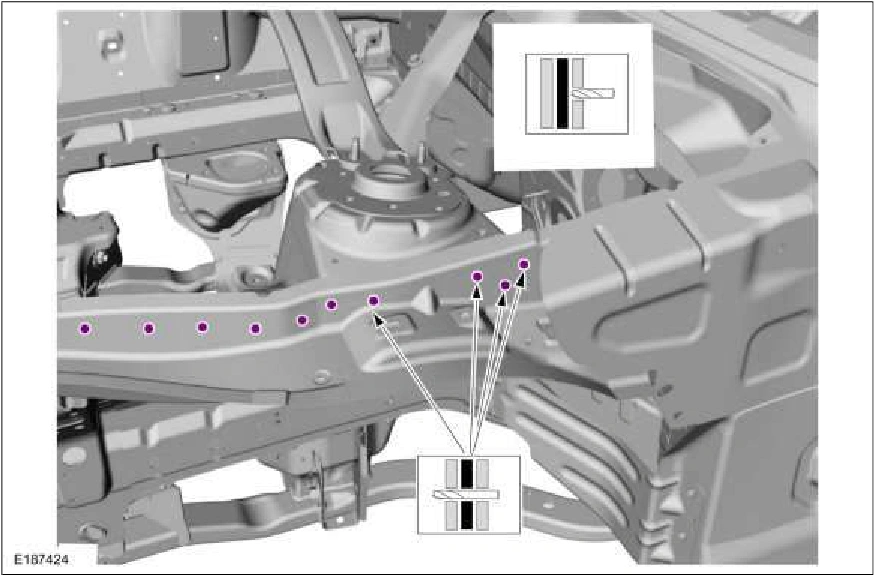 Fender Apron Panel Reinforcement — original illustration 1, reference 2243