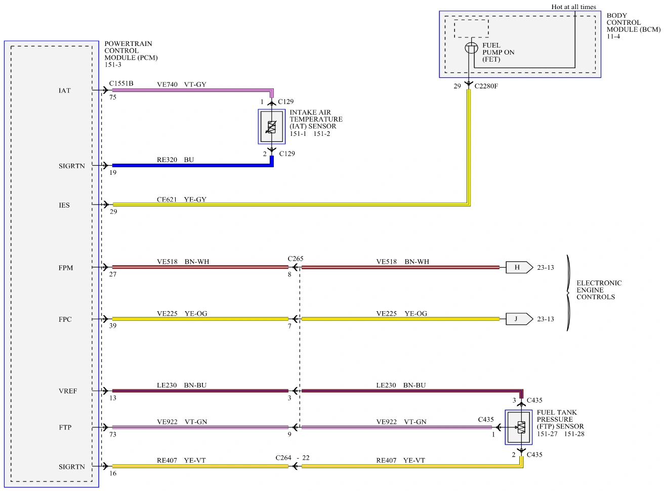 Original vector wiring diagram · source reference 6323