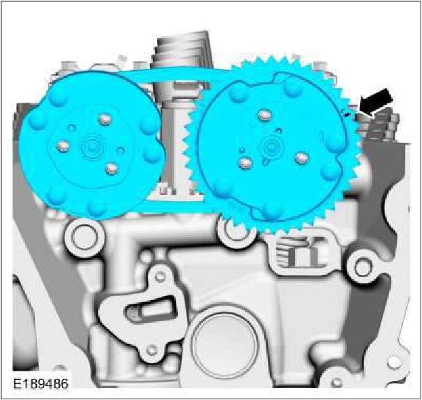 Variable Camshaft Timing (VCT) Unit — original illustration 1, reference 377