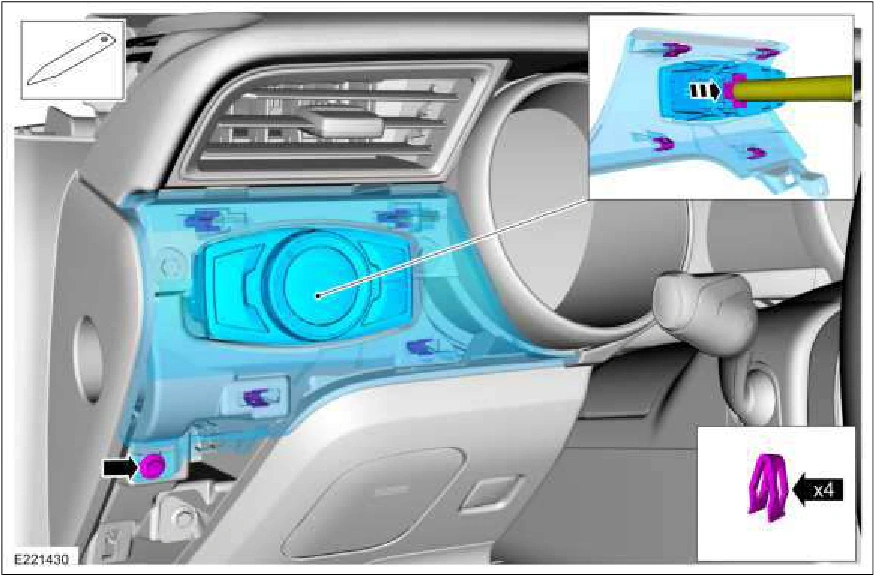 Instrument Panel Cluster (IPC) — original illustration 1, reference 3915