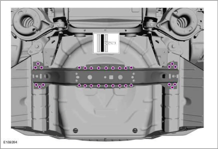 Rear Floor Panel — original illustration 1, reference 2359