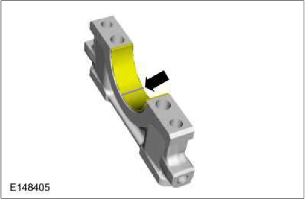 Crankshaft Main Bearing Journal Clearance — original illustration 1, reference 124