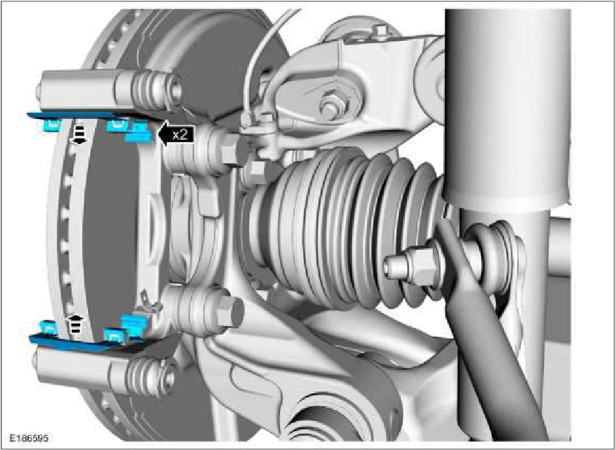 Brake Pads — original illustration 2, reference 2848