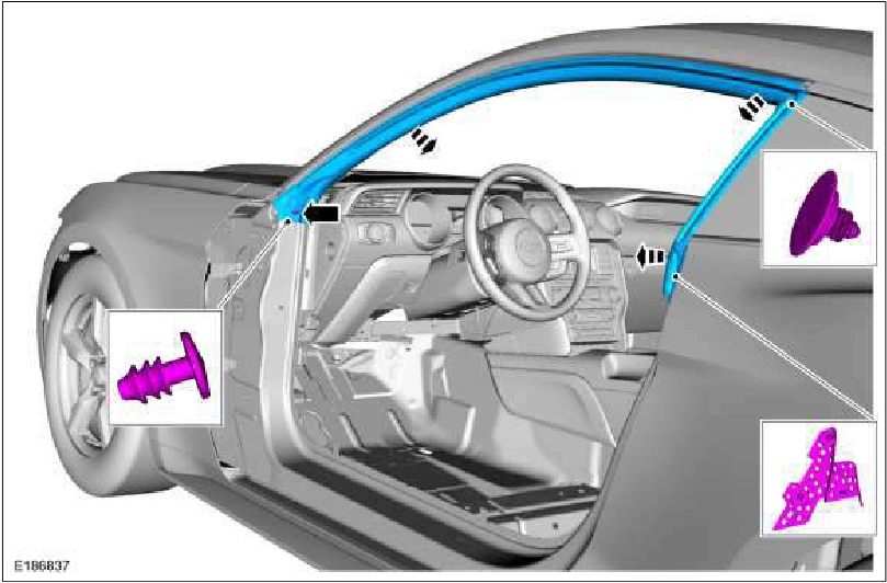 Door Window Glass Adjustment - Coupe — original illustration 2, reference 1247