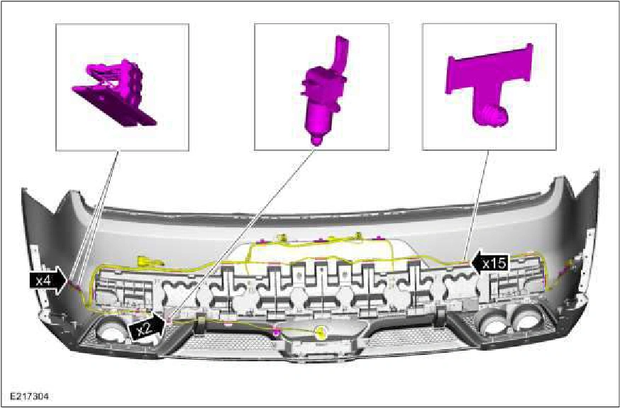 Reversing Lamp - Vehicles With: SVT Performance Package — original illustration 1, reference 5803