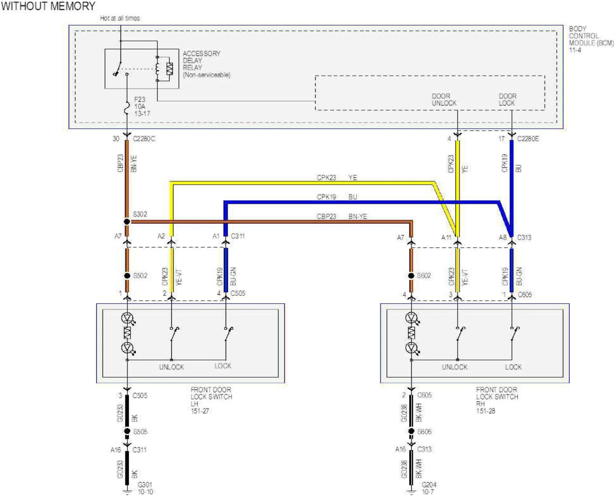 Wiring — original illustration 1, reference 6484