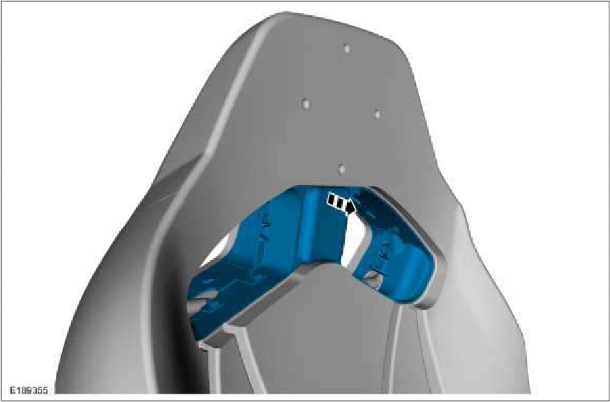 Front Seat Backrest Cover - Vehicles With: Recaro Seats — original illustration 1, reference 1139