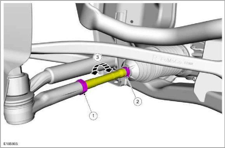 Front Toe Adjustment — original illustration 1, reference 2420