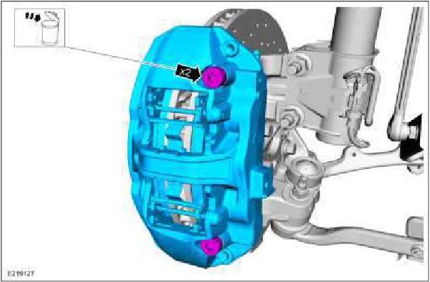 Brake Caliper - Vehicles With: SVT Performance Package — original illustration 1, reference 2827