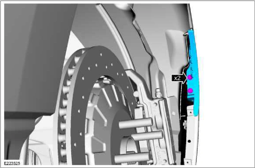 Rear Bumper Cover - Vehicles With: SVT Performance Package — original illustration 2, reference 1688