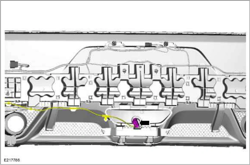 Reversing Lamp - Vehicles With: SVT Performance Package — original illustration 1, reference 5801