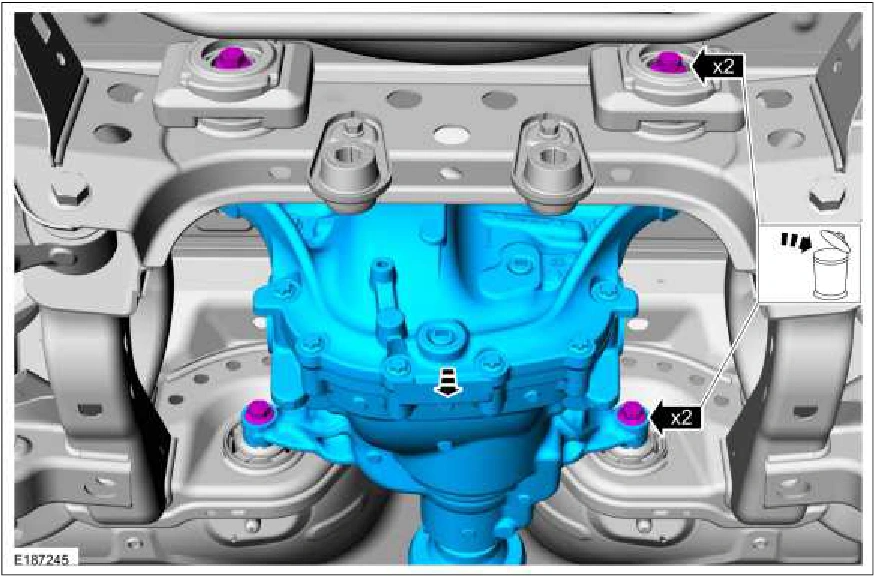 Axle Assembly — original illustration 2, reference 2701