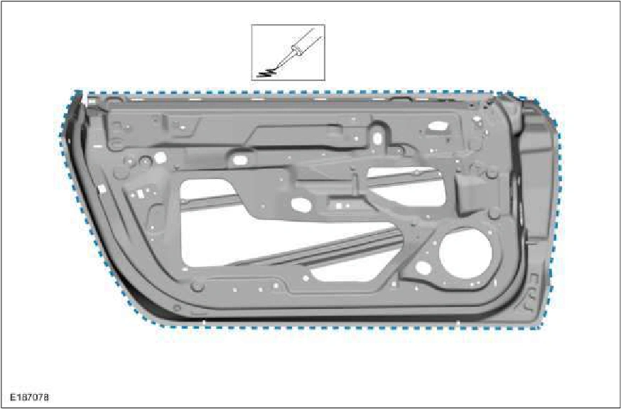 Front Door Skin Panel — original illustration 1, reference 2316