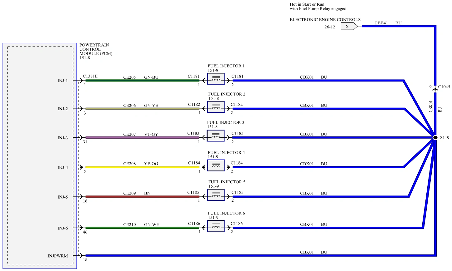 Original vector wiring diagram · source reference 6344