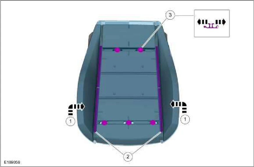 Occupant Classification System (OCS) Sensor — original illustration 2, reference 2144