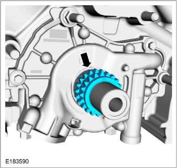 Oil Pump — original illustration 1, reference 333