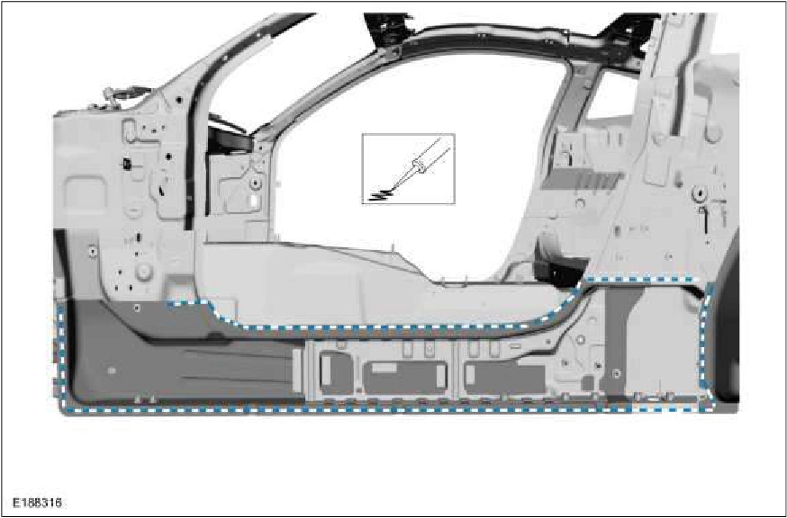 Rocker Panel Inner Reinforcement — original illustration 2, reference 2331