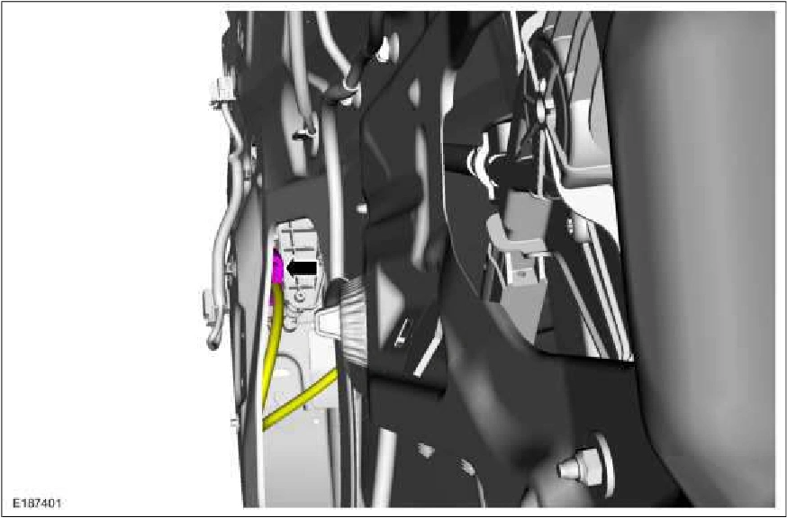 Front Door Latch — original illustration 1, reference 1440