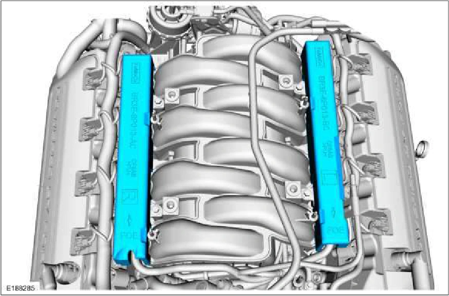 303-04C Fuel Charging and Controls - 5.0L — original illustration 2, reference 639