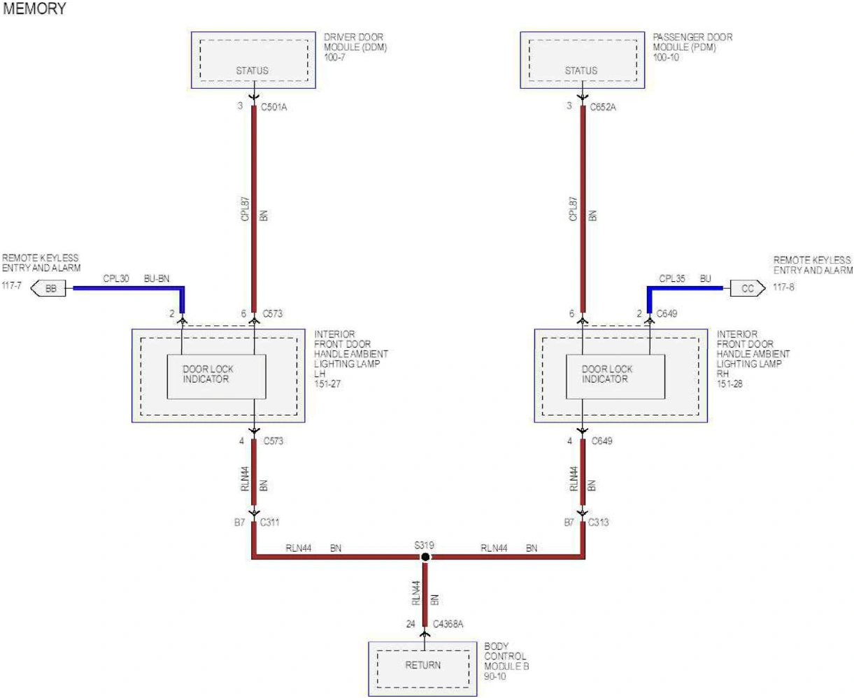Wiring — original illustration 1, reference 6492