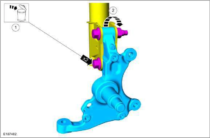 Wheel Spindle — original illustration 1, reference 2481