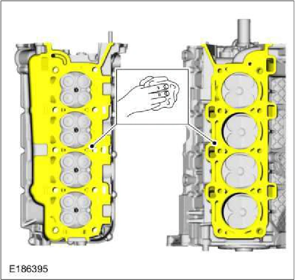 Cylinder Head LH — original illustration 1, reference 185