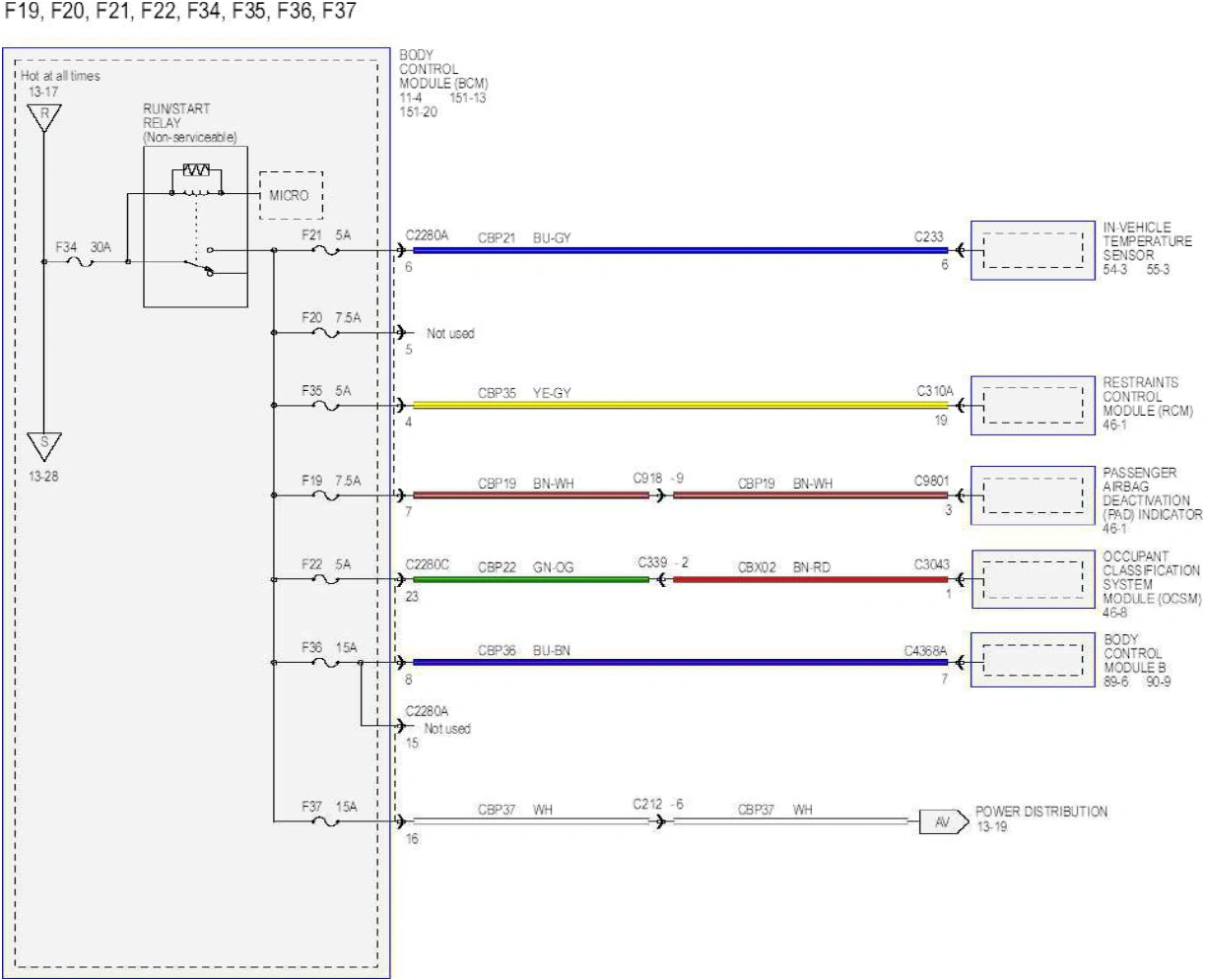 Wiring — original illustration 1, reference 6274