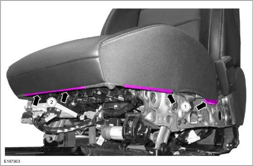 Occupant Classification System (OCS) Sensor — original illustration 2, reference 2142