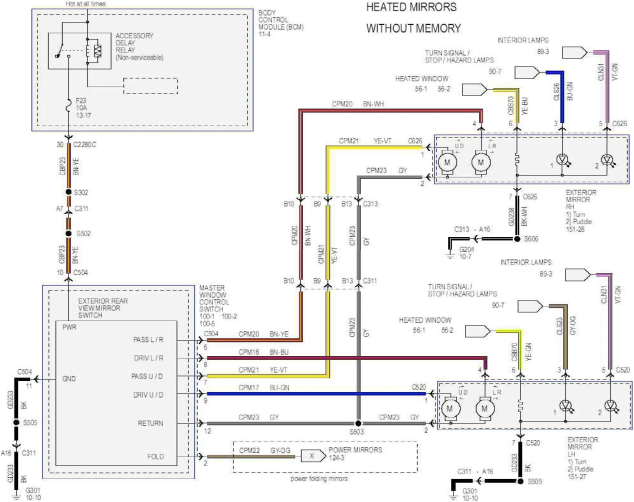 Wiring — original illustration 1, reference 6510