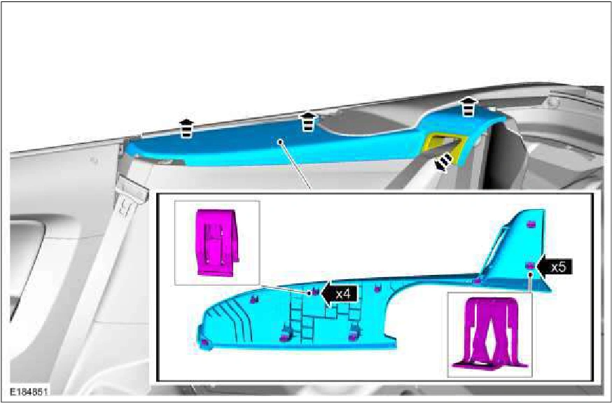 415-00A General Information -Vehicles With AM-FM-CD-SYNC — original illustration 2, reference 4257