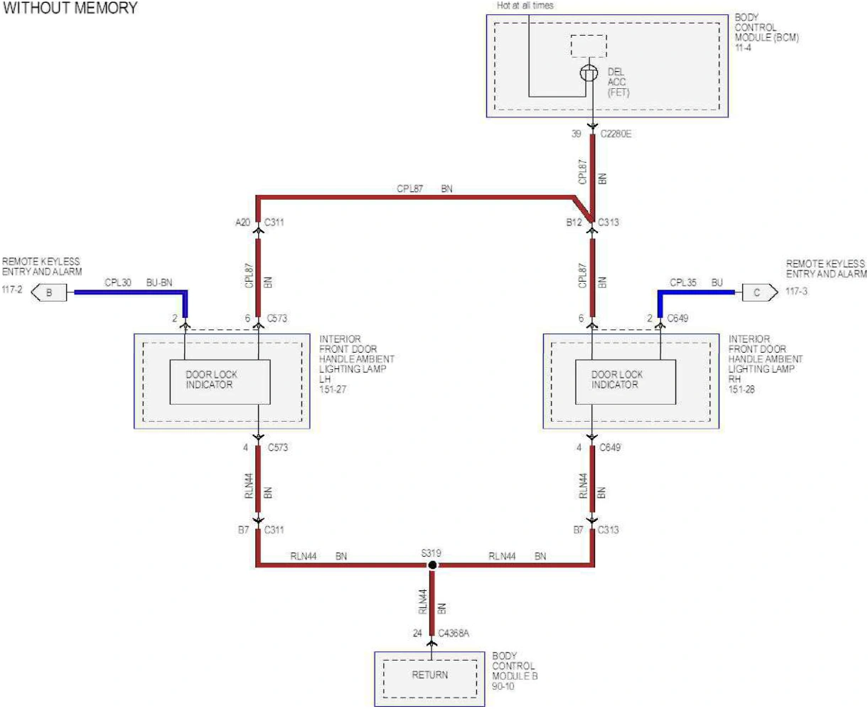 Wiring — original illustration 1, reference 6487