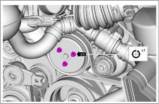303-01C Engine Cooling - 5.0L — original illustration 1, reference 607