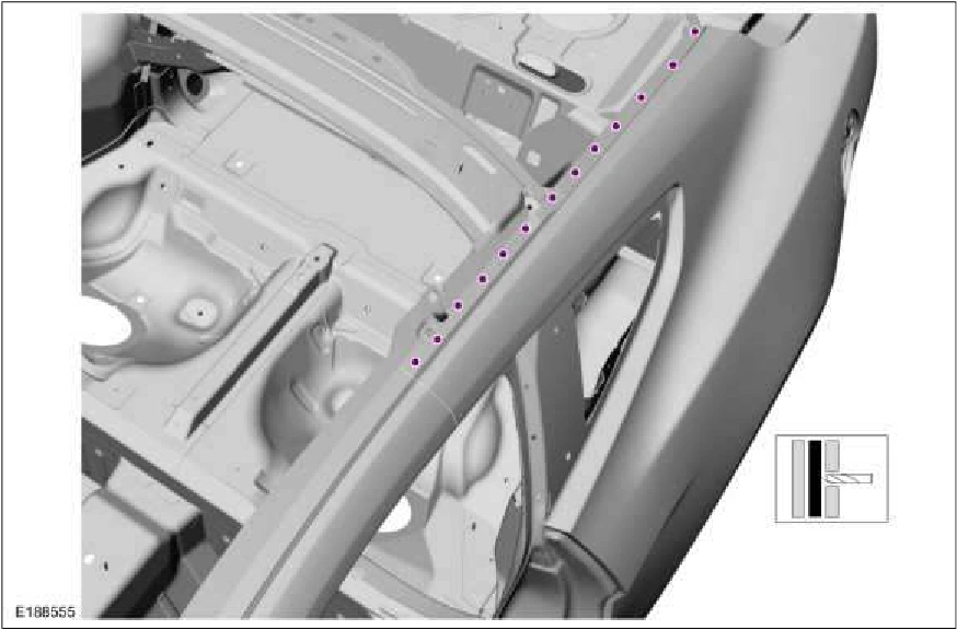 Quarter Panel - Coupe — original illustration 1, reference 2345