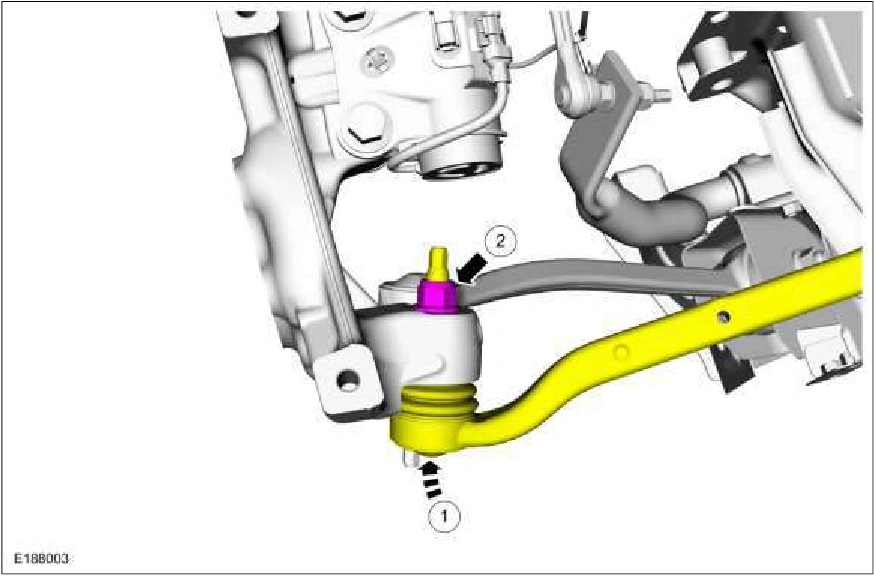 Wheel Knuckle - Vehicles With: SVT Performance Package — original illustration 2, reference 2473