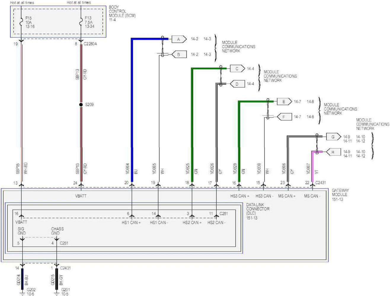 Wiring — original illustration 1, reference 6296