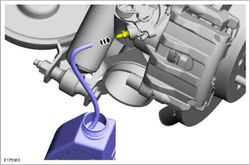Brake System Pressure Bleeding — original illustration 2, reference 2792