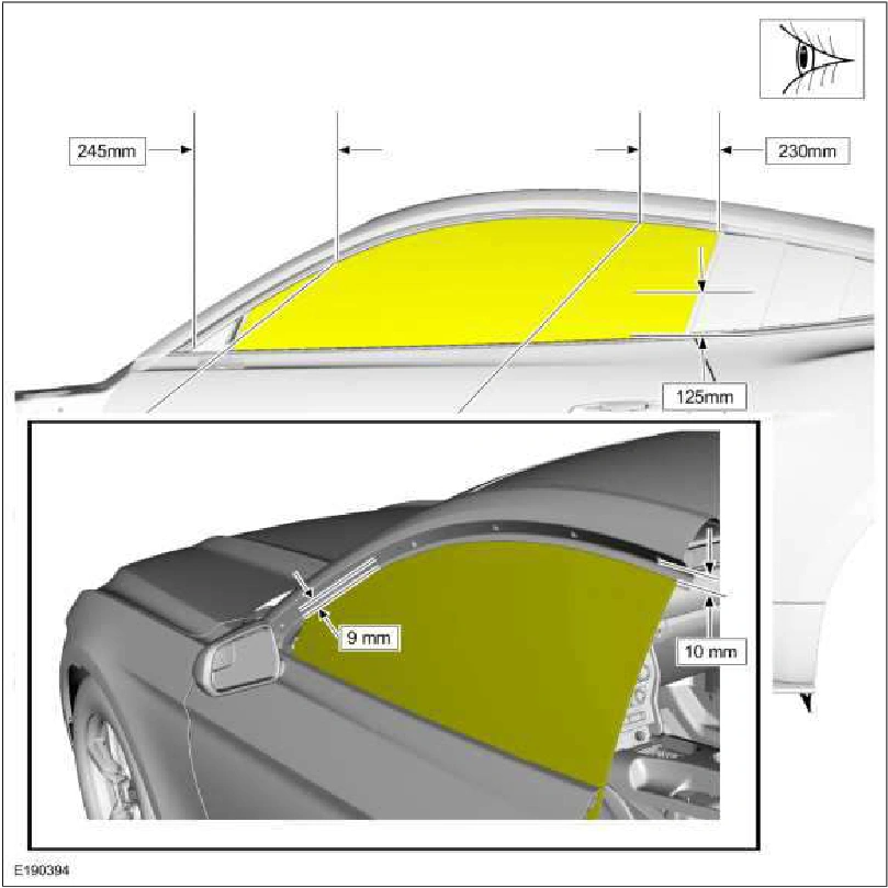 Door Window Glass Adjustment - Coupe — original illustration 2, reference 1257