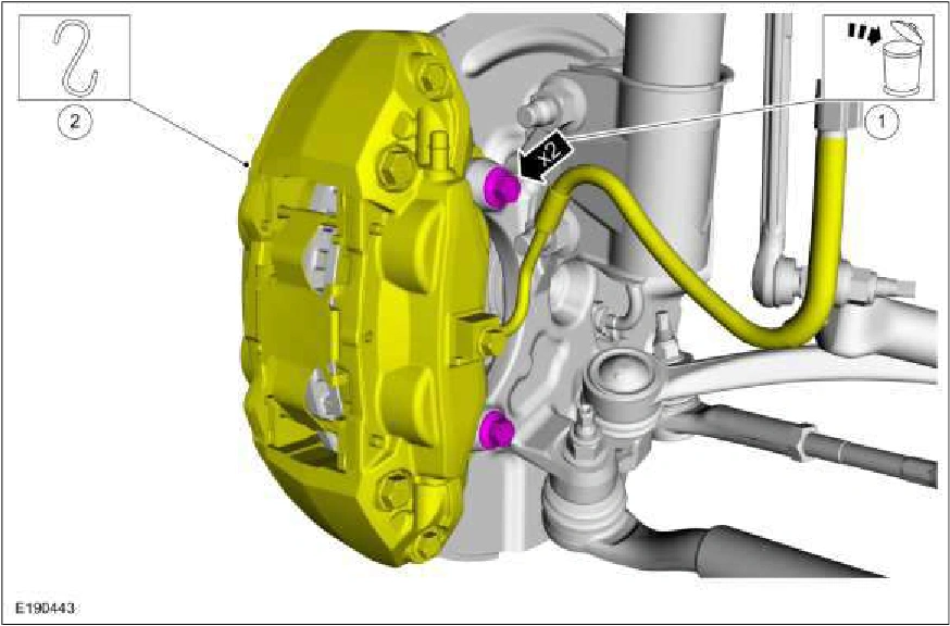 Front Strut and Spring Assembly — original illustration 1, reference 2451