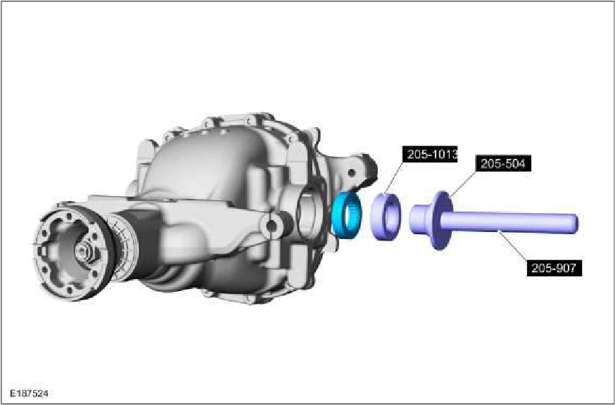 Rear Halfshaft Seal — original illustration 1, reference 2749