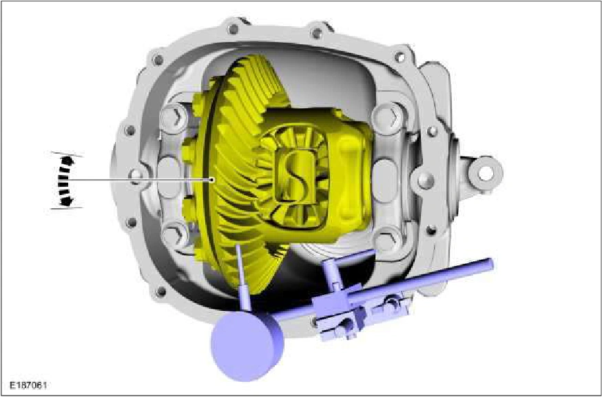 Ring Gear Backlash Adjustment — original illustration 2, reference 2697