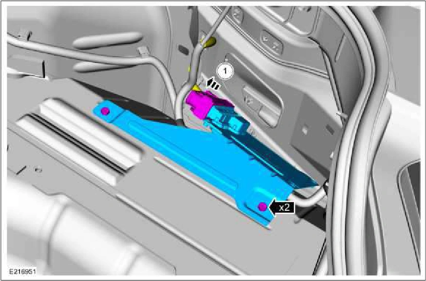 Vehicle Dynamics Control Module (VDM) — original illustration 1, reference 2638