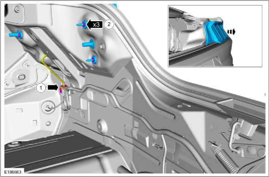 Rear Lamp Assembly — original illustration 1, reference 5798