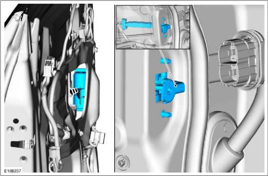 Front Door Check Arm — original illustration 1, reference 837
